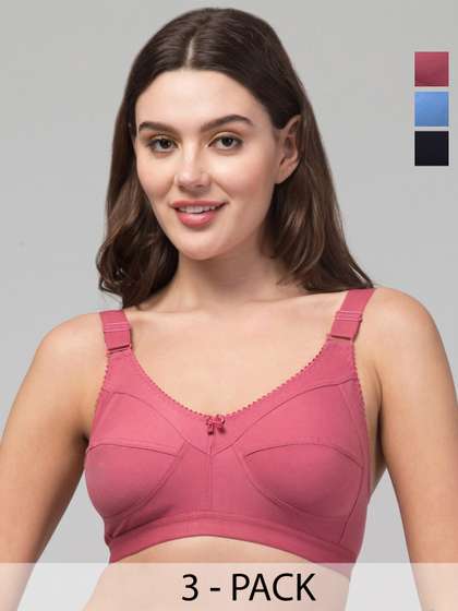 ESOROUCHA Pack Of
                          3 Full Coverage Bra