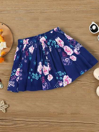 INCLUD Girls Printed Skirts
