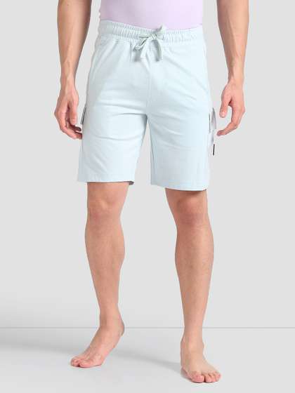 U.S. Polo Assn.
                          Men Relaxed-Fit Mid-Rise Lightweight Cargo
                          Shorts