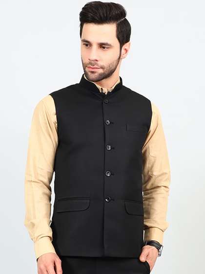 Wintage Mandarin
                        Collar Modi Nehru Jackets