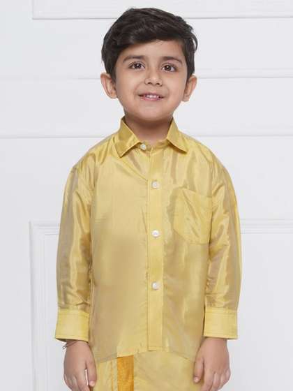 Sethukrishna Boys
                      Spread Collar Party Shirt