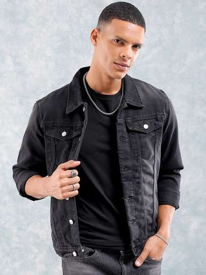 The Indian Garage
                          Co Washed Denim Jacket