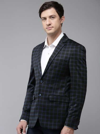 Price History of Park Avenue Checked Notched Lapel Slim Fit Single