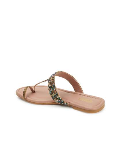 Anouk Embellished One Toe Flats