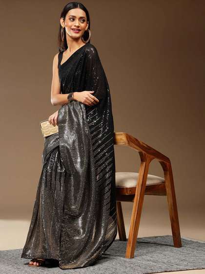 Sangria Embellished
                        Georgette [Party Saree