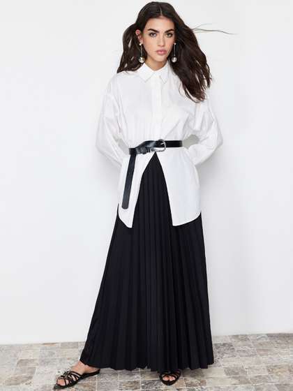 Trendyol Flared Maxi Skirts