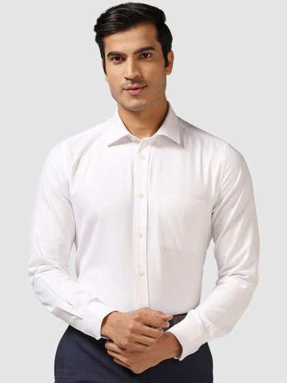 Blackberrys Men India Slim Fit Temp Tech Formal Shirt