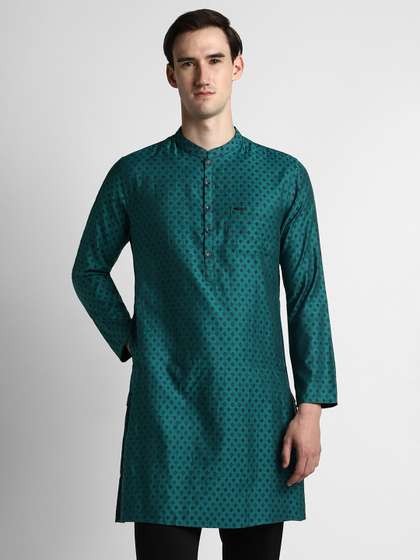 Peter England Mandarin Collar Kurta