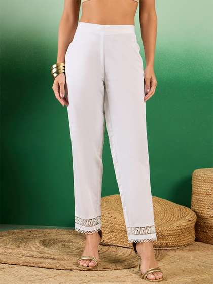 Sangria Women Straight Fit Palazzos