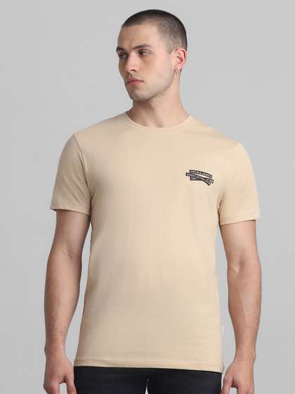 Jack & Jones Men V-Neck Slim Fit T-shirt