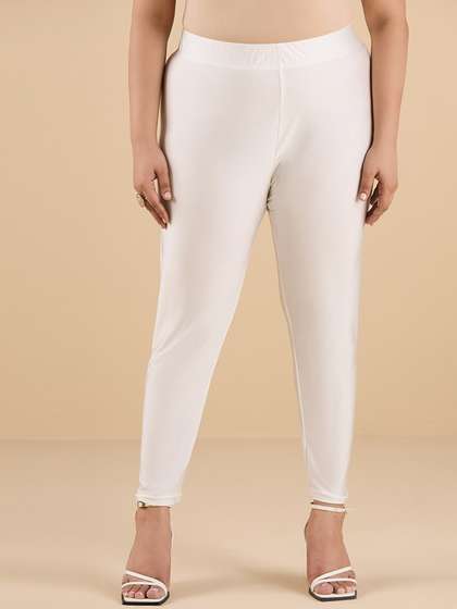 Big Hello - The Plus
                        Life Stretch Cotton Ankle-Length Leggings