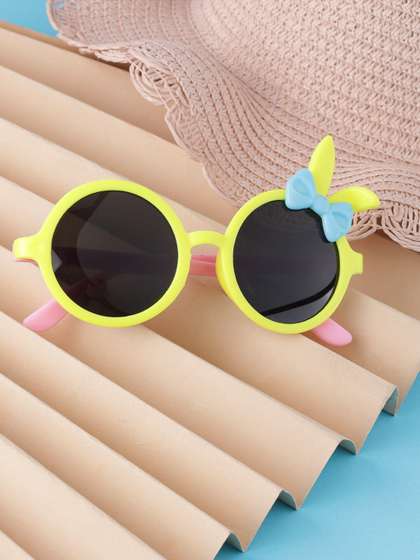 PASSION PETALS Girls
                    Round Sunglasses with Polarised and UV Protected
                    Lens