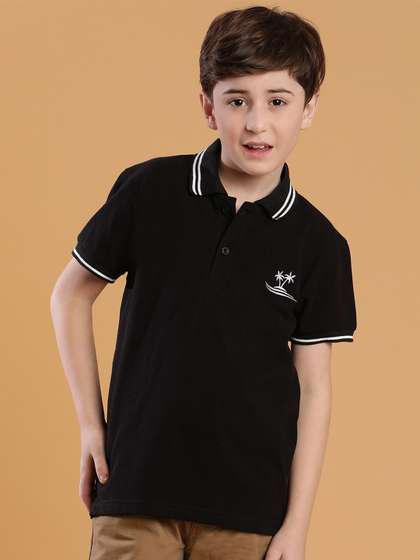 Lil Tomatoes Boys Polo
                    Collar T-shirt
