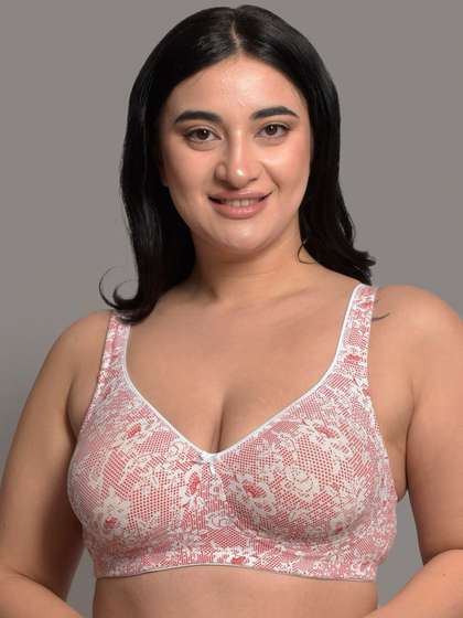 Inner Sense Bamboo
                        Cotton Plus size Everyday Non-Padded Encircled
                        Side Support bra