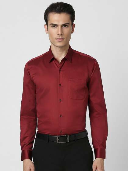 Peter England Spread
                        Collar Long Sleeves Regular Fit Formal Shirt