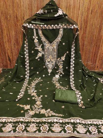 KALINI Unstitched Dress Material