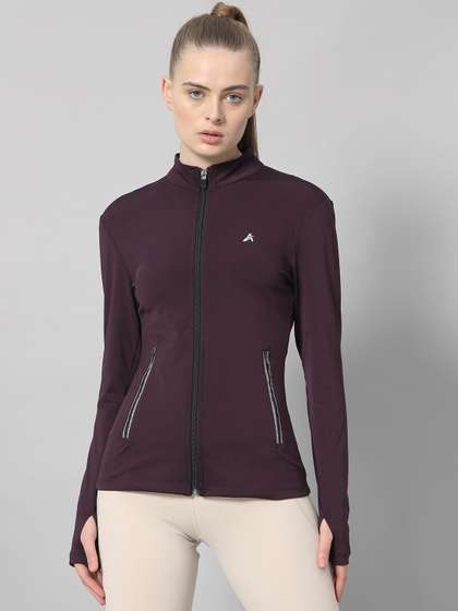 ATHLISIS Mock
                          Collar Long Sleeves Lightweight Dry Fit
                          Training or Gym Sporty Jacket