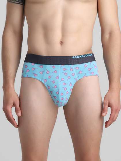 Jack & Jones
                        Printed Low-Rise Basic Briefs 2672590001