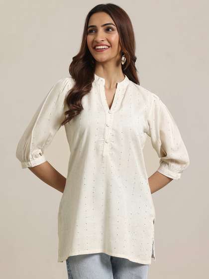 Libas Striped Straight Kurti