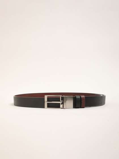 THE BEAR HOUSE Men
                      Textured Leather Reversible Formal Belt