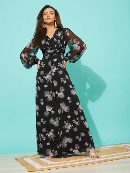 QUIERO Printed Basic
                      Jumpsuit