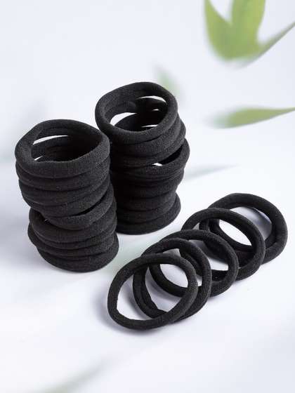 Stoln Girls Set of 24
                      Black Ponytail Holders