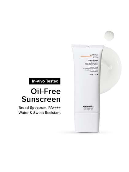 Minimalist Light
                        Fluid SPF 50 Face Sunscreen - 50ml