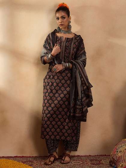 Indo Era Kurta with Salwar & Dupatta