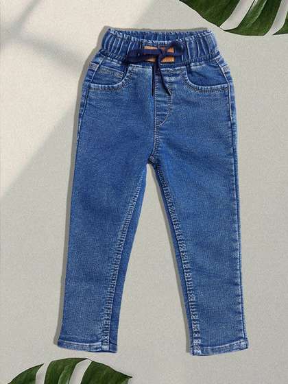 F2M Boys Slim Fit
                    High-Rise Trousers