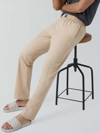 XYXX Men Straight-Leg
                      Cotton Lounge Pants