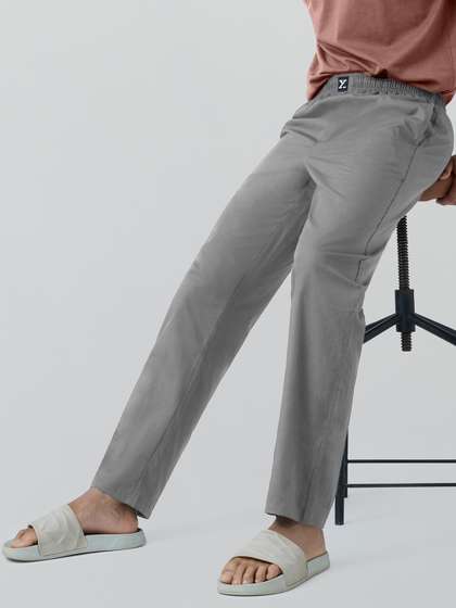 XYXX Men Straight-Leg
                      Cotton Lounge Pants