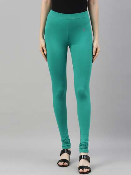 TWIN BIRDS
                          Churidar Length Slip-On Leggings