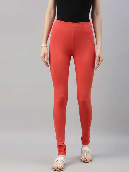 TWIN BIRDS Churidar
                        Length Slip-On Leggings