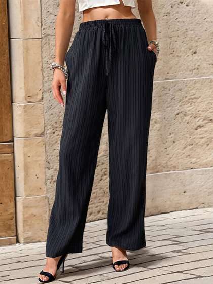 StyleCast Women Striped Palazzos
