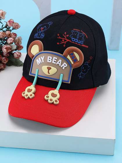 PASSION PETALS Boys
                    Printed Cotton Baseball Cap