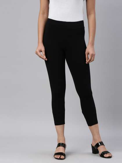 Go Colors Plus Size
                        Slim-Fit Ankle Length Legging