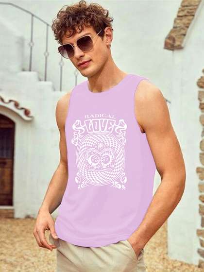 CHKOKKO Regular Fit Cotton Tank Top