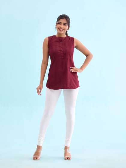 Go Colors
                        Churidar-Length Leggings