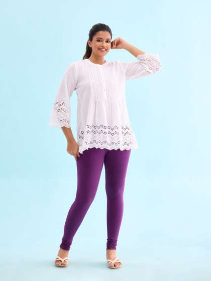 Go Colors Women
                        Churidar-Length Leggings