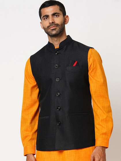 Indivisual Clothing Mandarin Collar Nehru Jackets