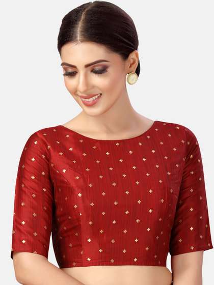 Studio Shringaar Woven Design Saree Blouse