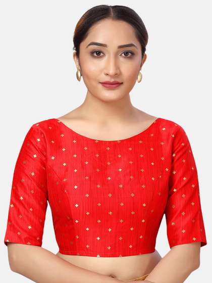 Studio Shringaar Woven Design Saree Blouse