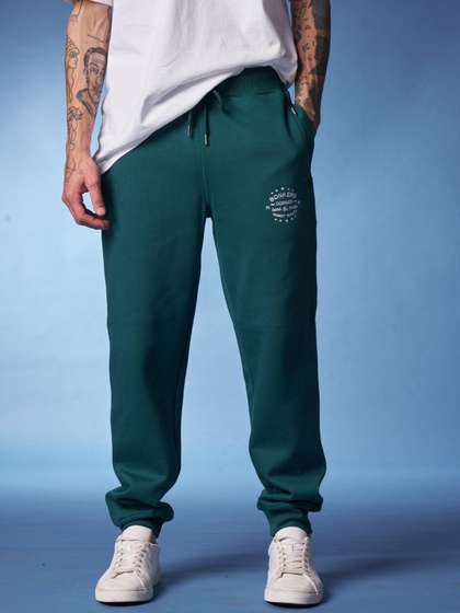 Bonkers Corner
                        Bottle Green Heavyweight Joggers