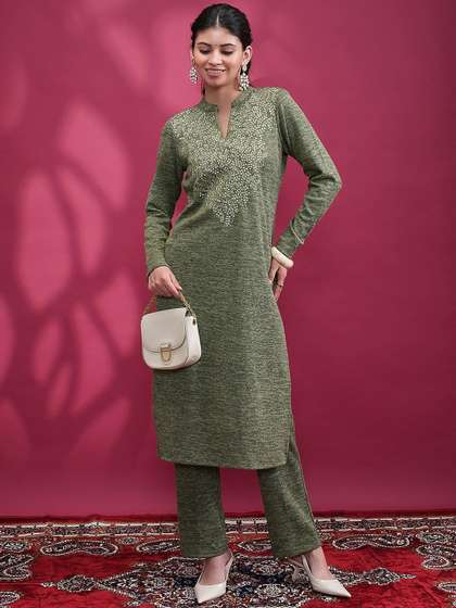 Vishudh Straight Kurta with Trousers