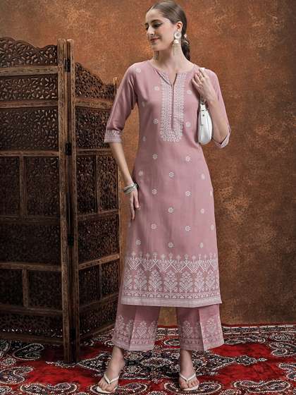 Vishudh Printed Kurta with Palazzo