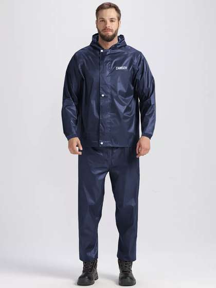 CAMISON Hooded
                          Rain Jacket