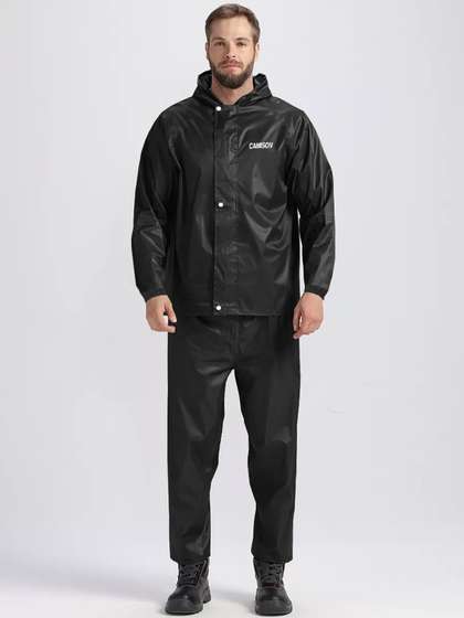 CAMISON Hooded
                          Rain Jacket