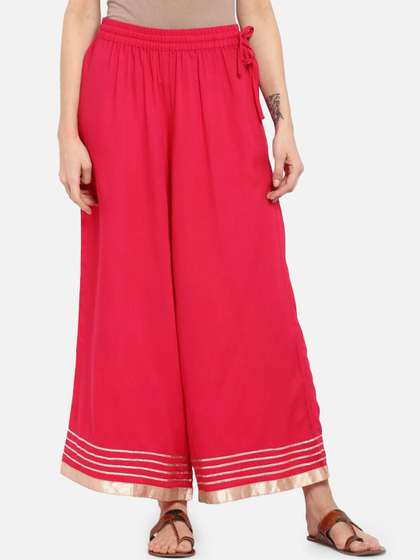 BCZ Style Flared Ethnic Palazzos