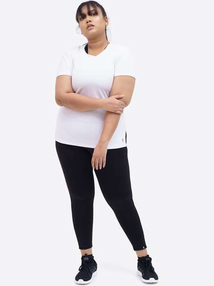 SPIRIT ANIMAL Plus
                          Size Women Flatlock Ankle Length Training
                          Tights
