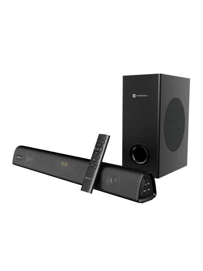 Portronics
                                Pure Sound Pro X 80W Soundbar With Wired
                                Subwoofer